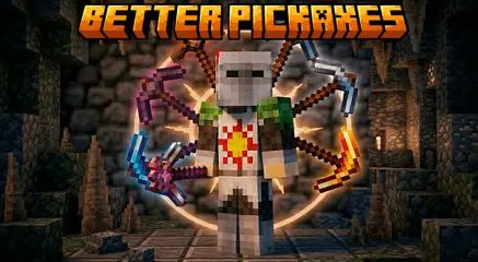 Better Pickaxes Mod